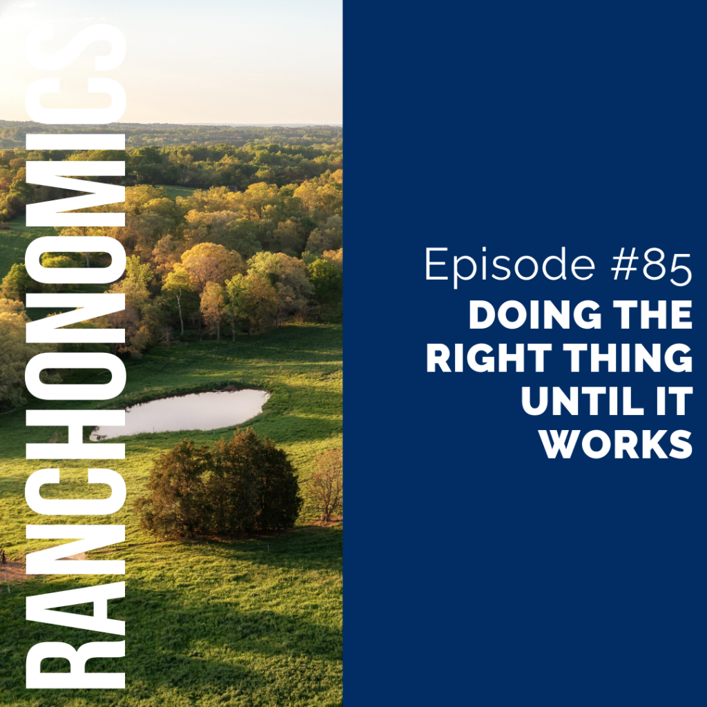 thumbnail graphic for Doing the Right Thing Until It Works [episode 85]