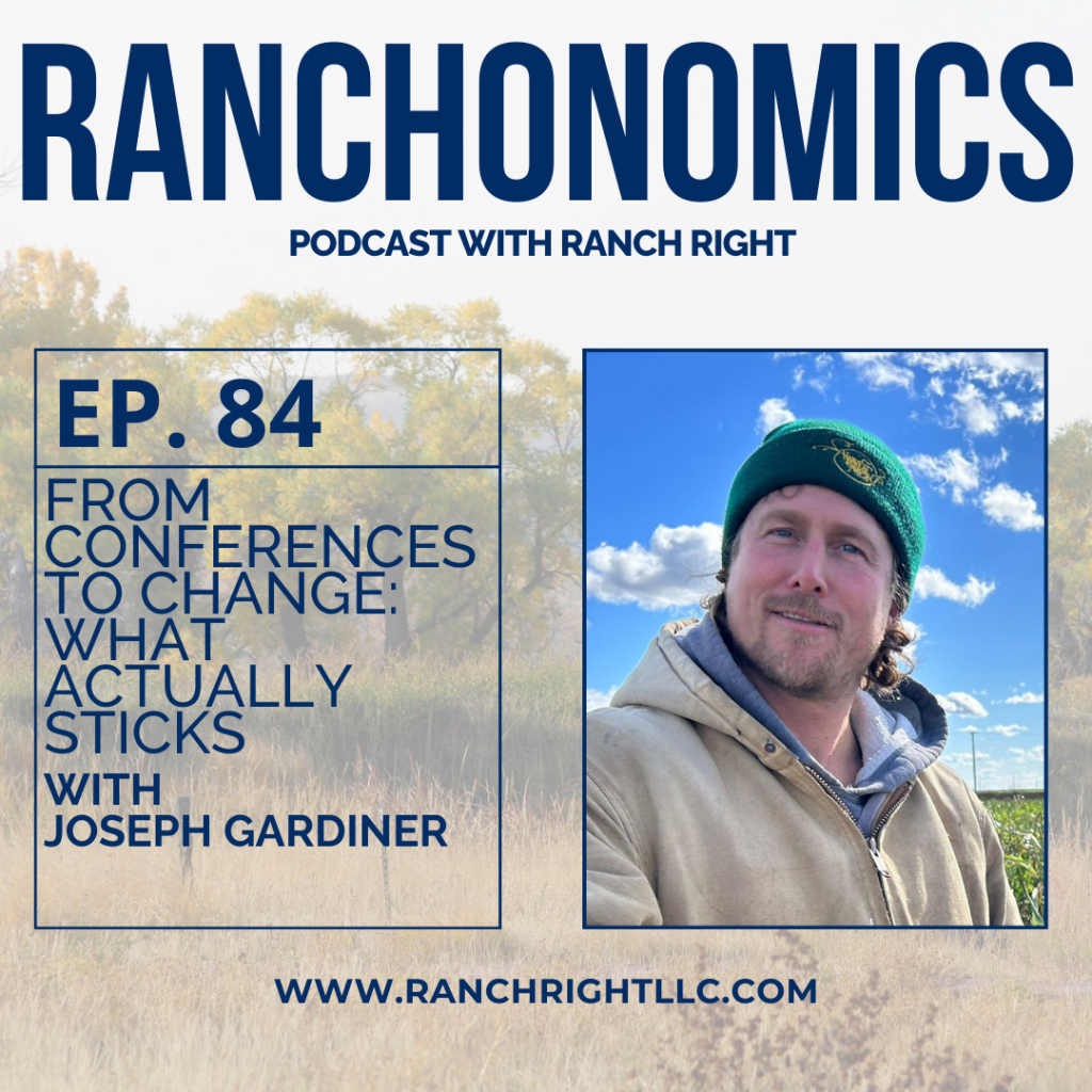 thumbnail graphic for From Conferences to Change: What Actually Sticks with Joseph Gardiner [episode 84]